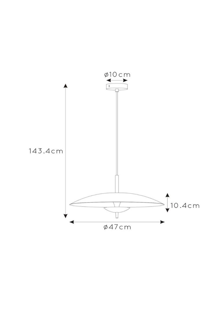 LAMPARA COLGANTE VULCAN Ø47-LED 3000K DIMEABLE-6