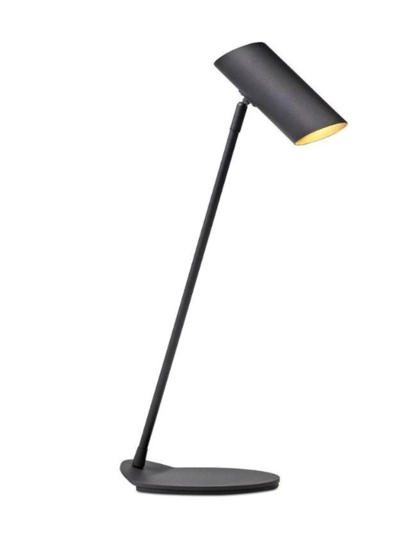 LAMPARA DE MESA HESTER NEGRO 1xGU10-0