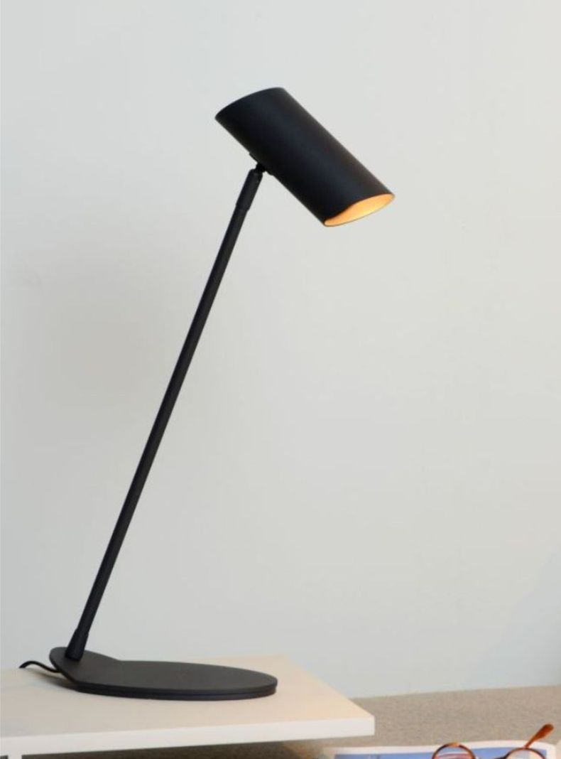 LAMPARA DE MESA HESTER NEGRO 1xGU10-1