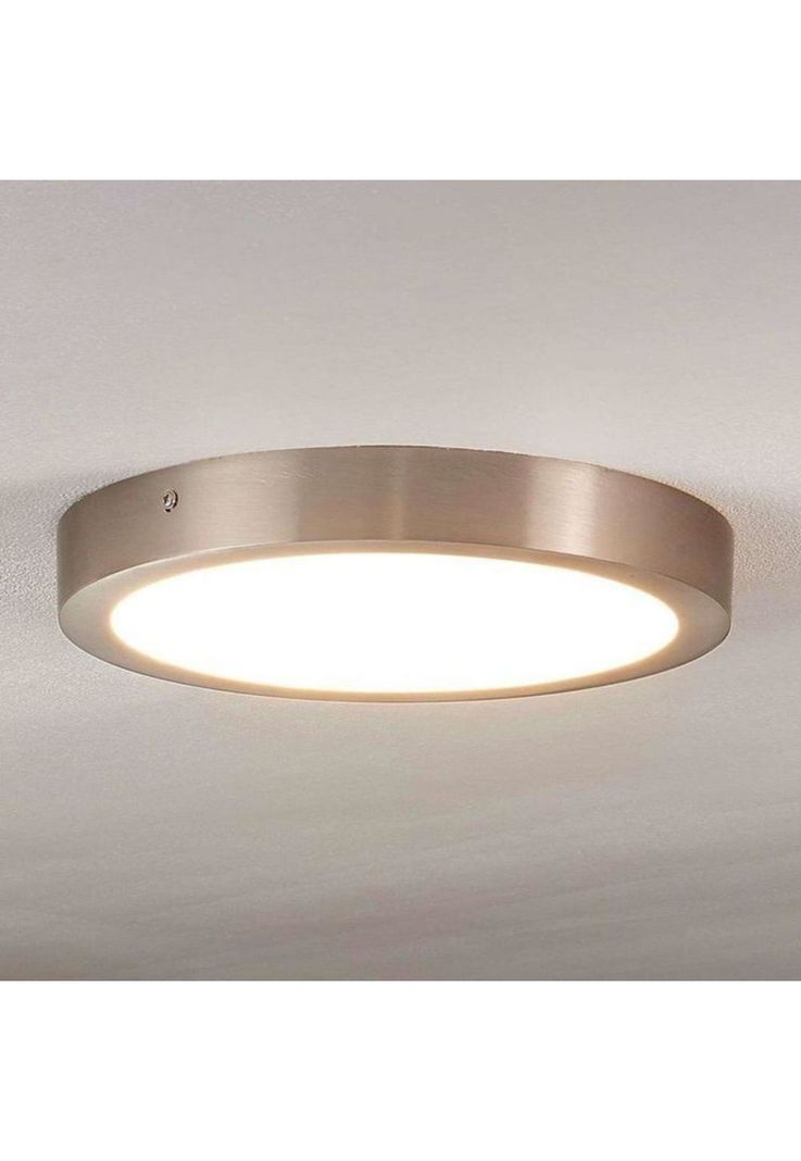 PLAFON PANEL LED 18W SILVER REDONDO 3000K-2