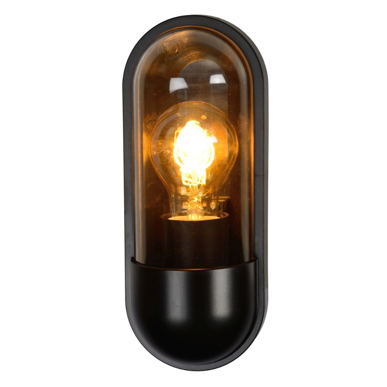 APLIQUE CAPSULE NEGRO 1XE27 -0
