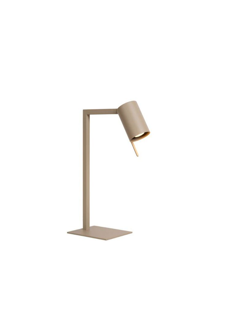 LAMPARA DE MESA LESLEY BEIGE 1XGU10-0