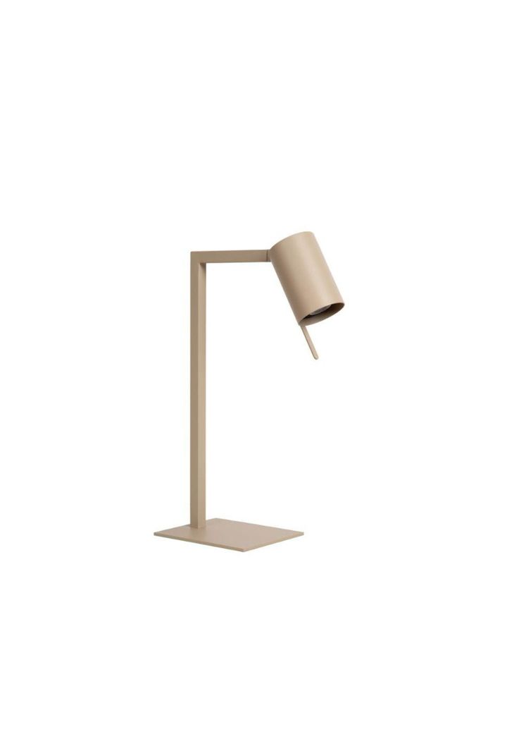 LAMPARA DE MESA LESLEY BEIGE 1XGU10-1