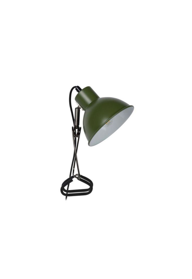 LAMPARA FOCO PINZA MOYS VERDE 1XE27-2