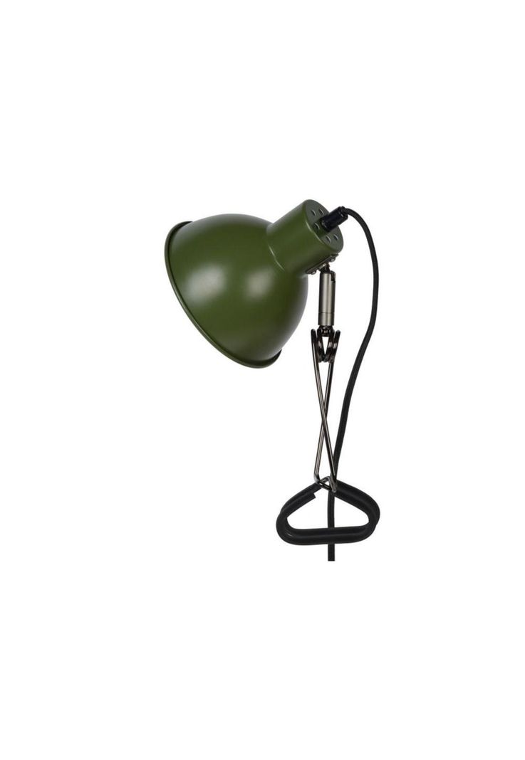 LAMPARA FOCO PINZA MOYS VERDE 1XE27-4
