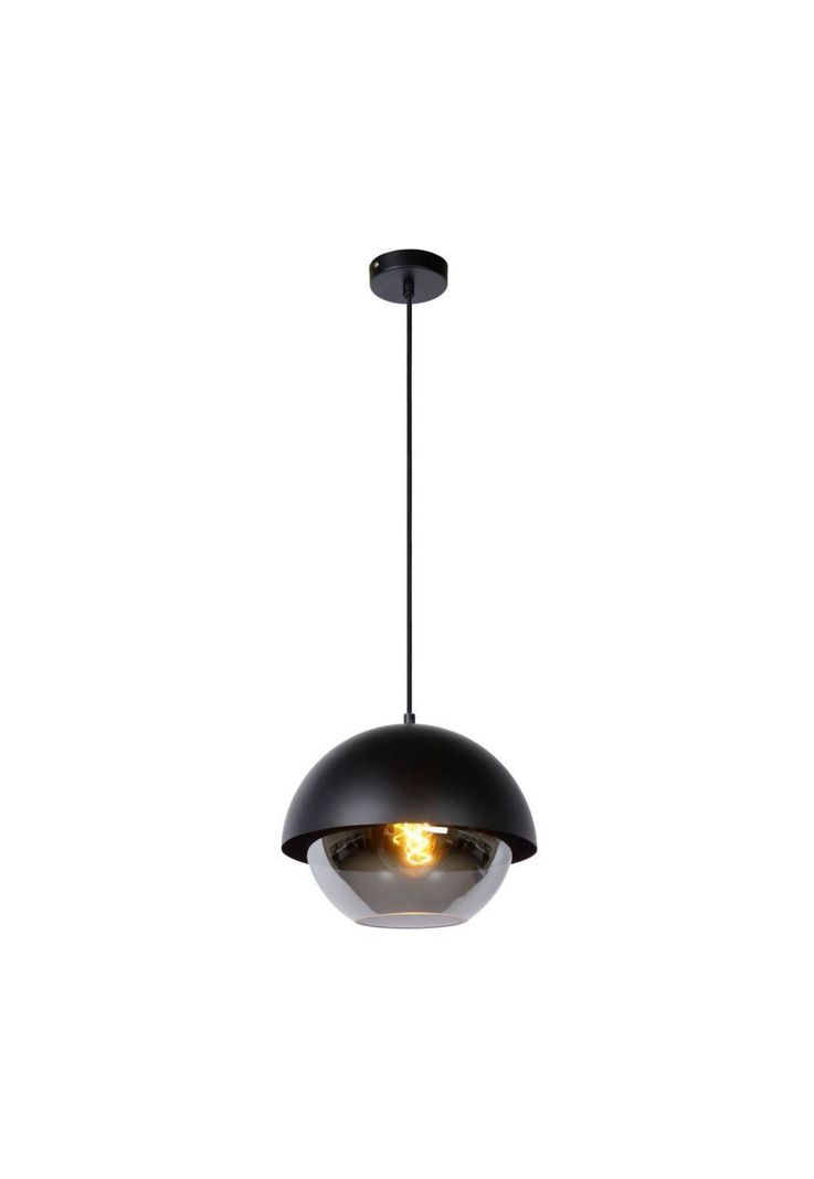 LAMPARA COLGANTE COOPER NEGRO 1XE27 Ø30cm-0