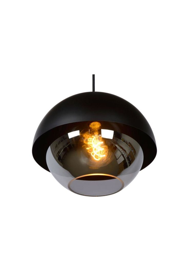 LAMPARA COLGANTE COOPER NEGRO 1XE27 Ø30cm-3