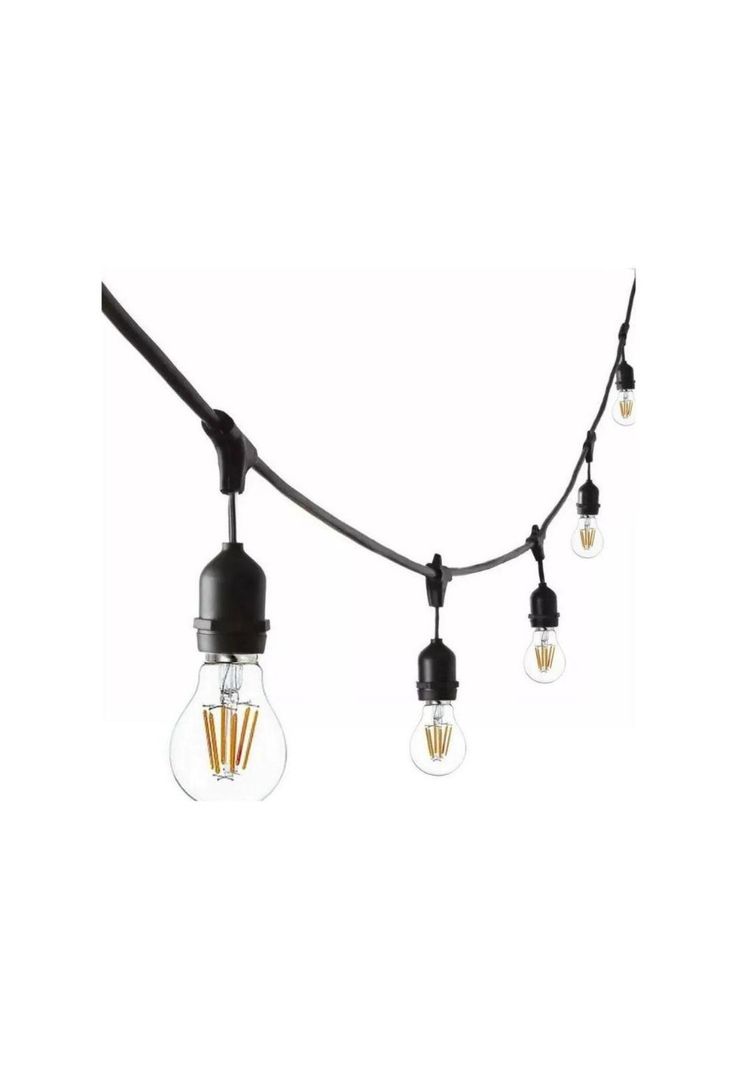 LAMPARA COLGANTE GUIRNALDA 10 LUCES-0