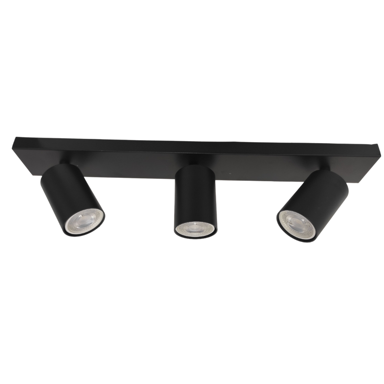 Barra Runner 3 Luces Negro-0