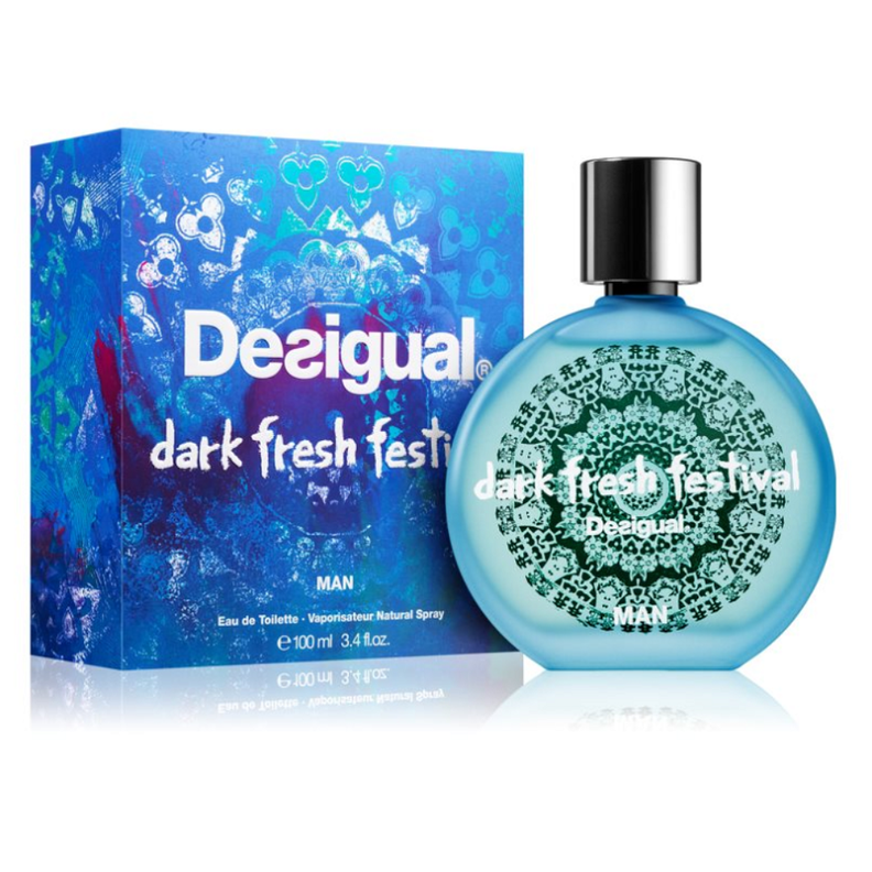 Desigual Dark Fresh Festival edt 100ml Hombre-0