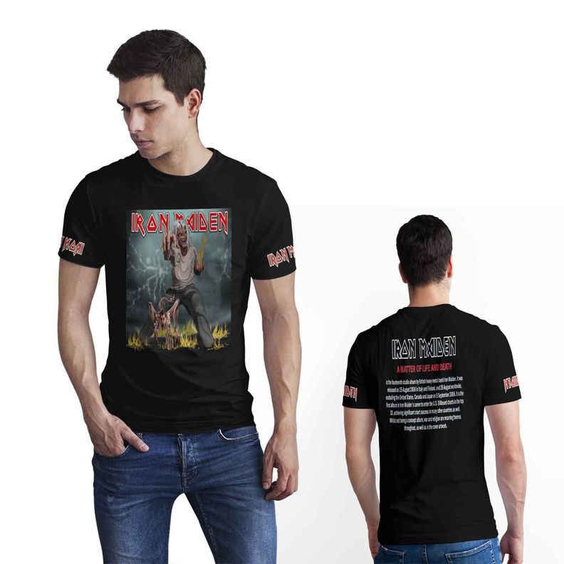 Polera Metalera Iron Maiden D4-2