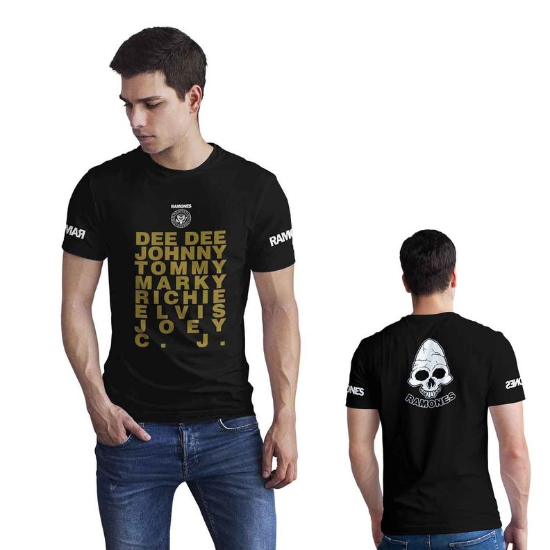 Polera Rockera Ramones D6-2