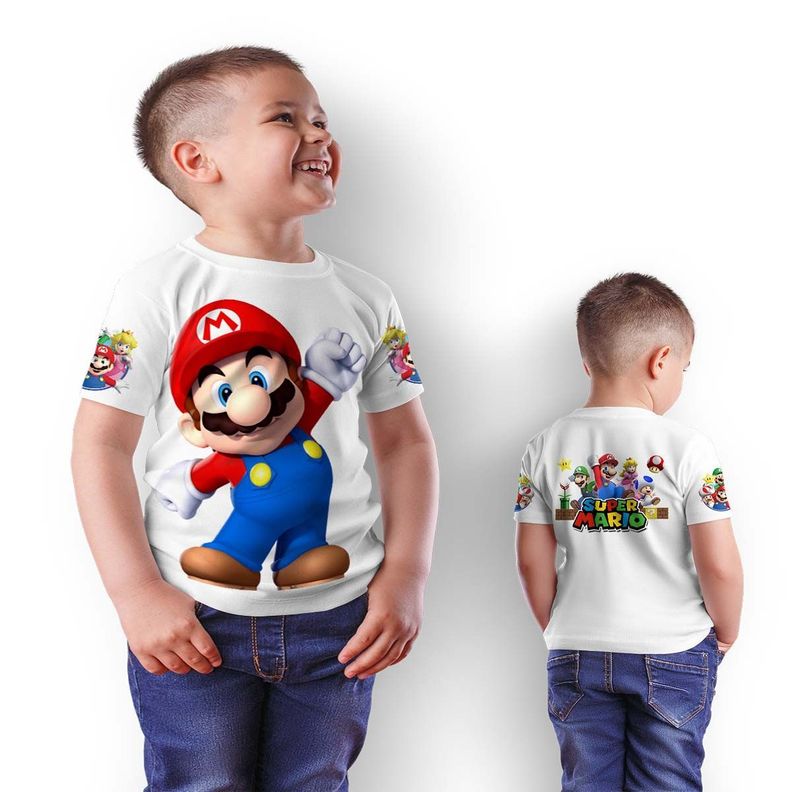 Polera Mario Bros Deportiva BD1-1