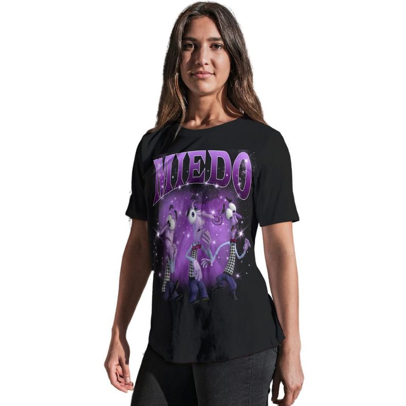 Polera Intensamente Miedo ND10-0