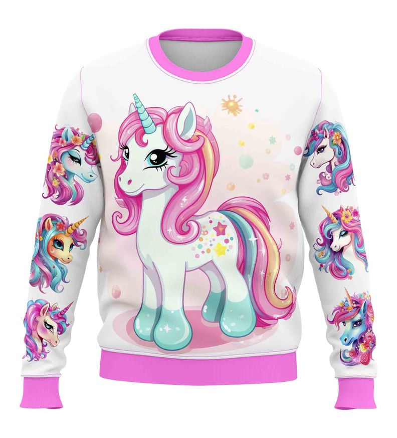 Polerón Unicornio Kawaii D16