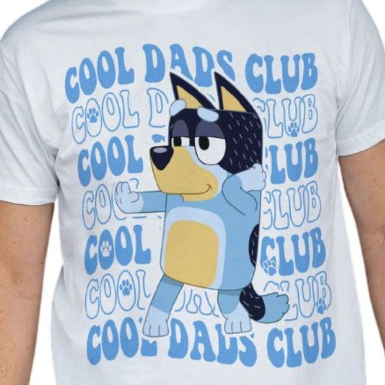 Polera Papá Bluey BD3-3