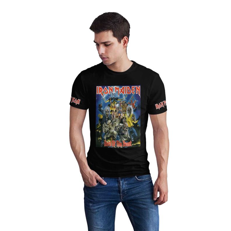 Polera Metalera Iron Maiden D2-0