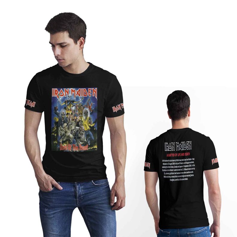 Polera Metalera Iron Maiden D2-2