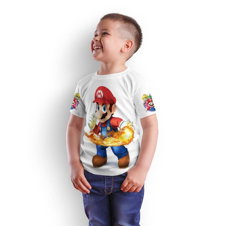 Polera Mario Bros Deportiva BD6-0
