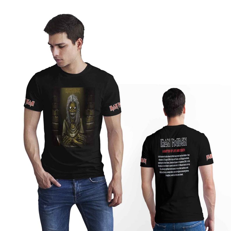 Polera Metalera Iron Maiden D10-1