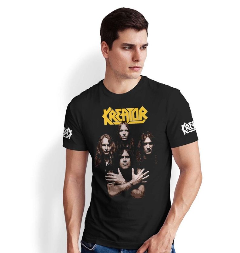 Polera Metalera Kreator D6-0