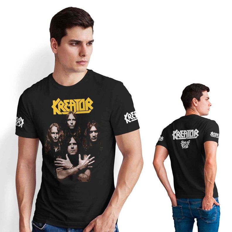 Polera Metalera Kreator D6-2