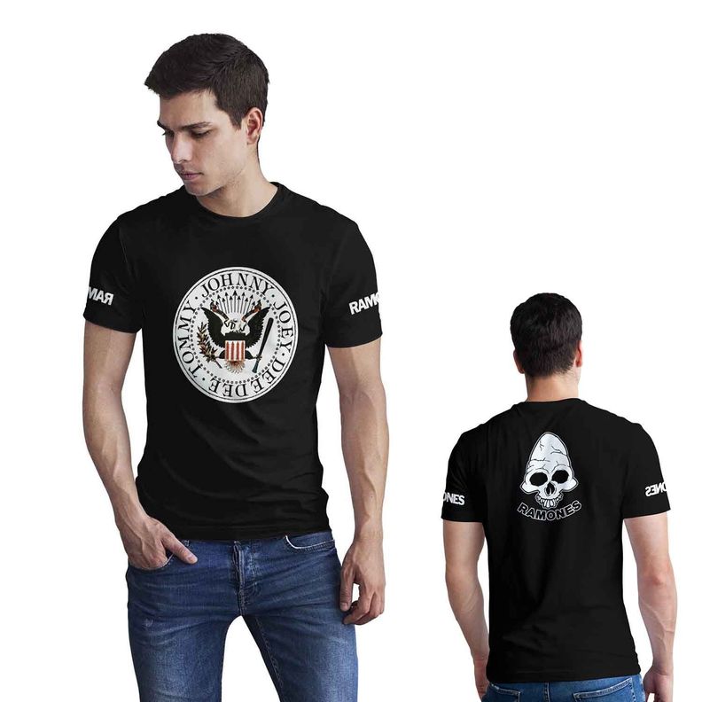 Polera Rockera Ramones D7-2