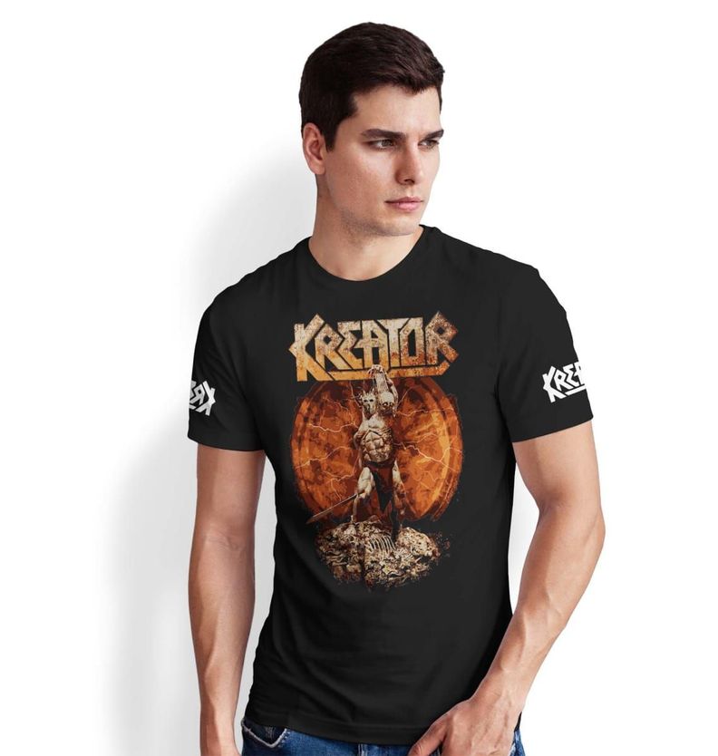 Polera Metalera Kreator D4-0