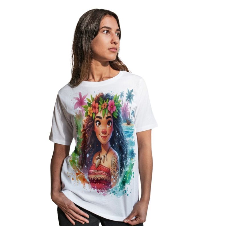 Polera Princesa Moana BD7-0