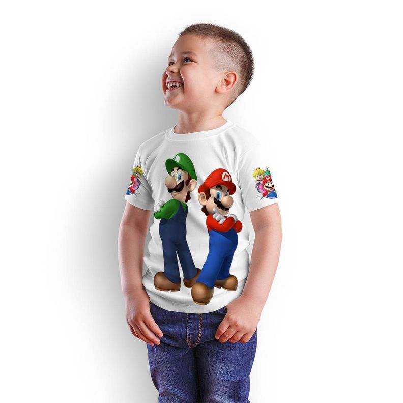 Polera Mario Bros Deportiva BD12-0
