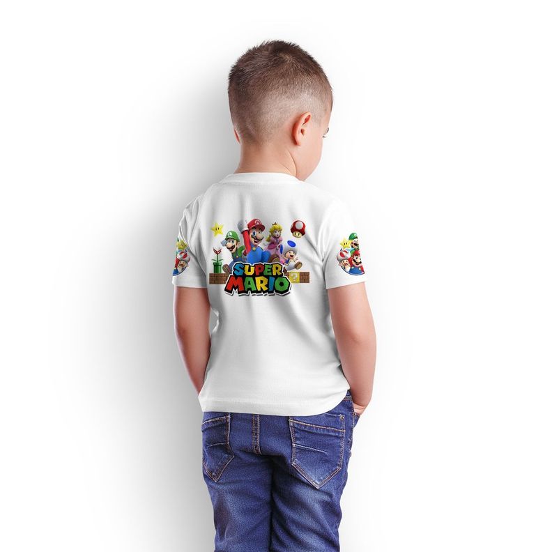 Polera Mario Bros Deportiva BD12-1