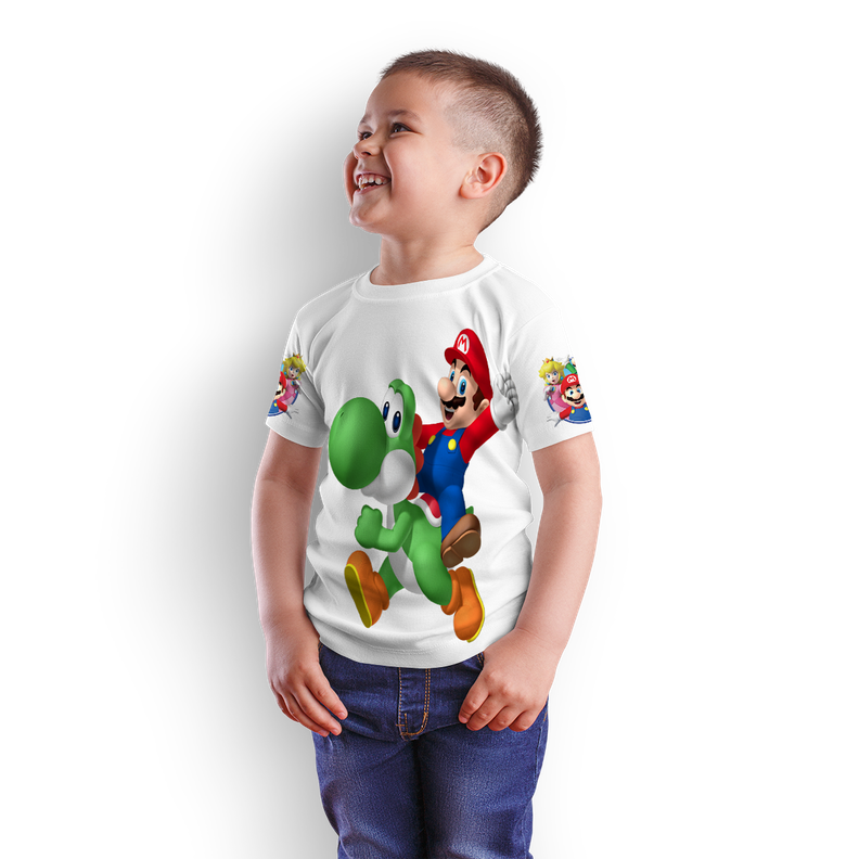 Polera Mario Bros Deportiva BD13-0