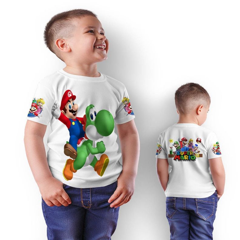 Polera Mario Bros Deportiva BD13-3