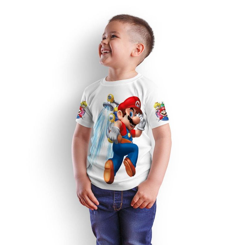 Polera Mario Bros Deportiva BD2-0