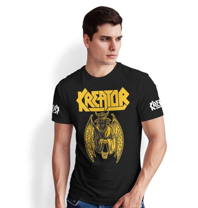 Polera Metalera Kreator D2-0