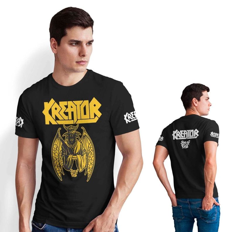 Polera Metalera Kreator D2-2