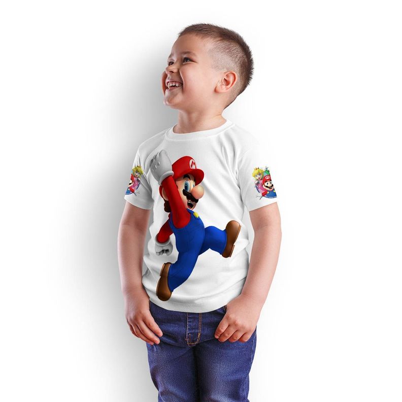 Polera Mario Bros Deportiva BD3-0