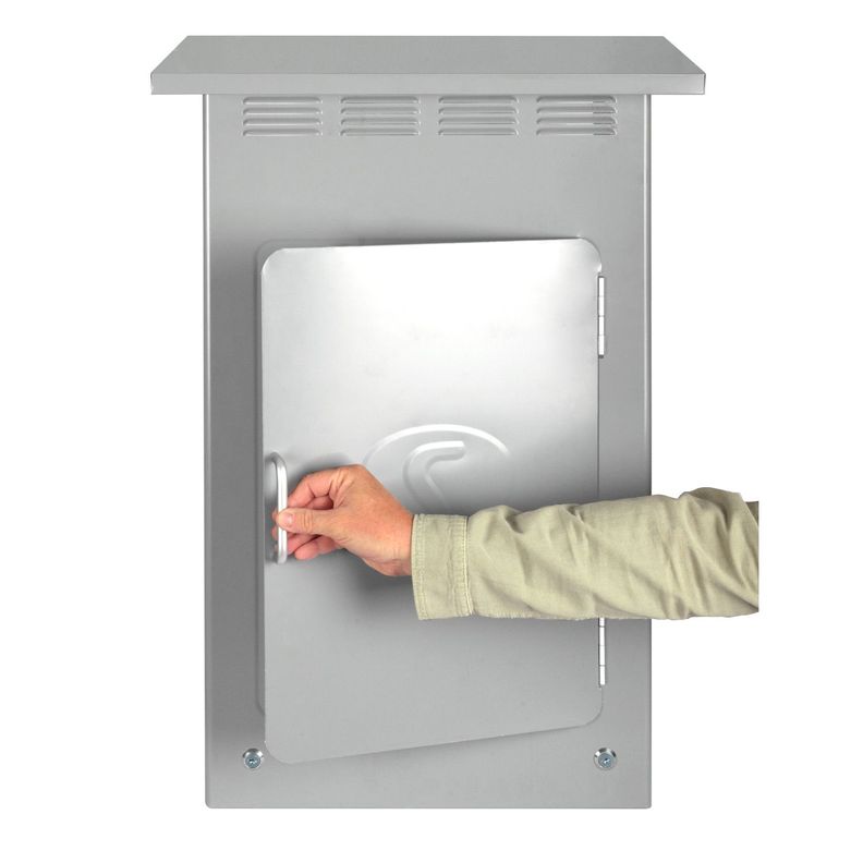 Pack Calefont 10L Tiro Natural Gas Licuado + Gabinete-1