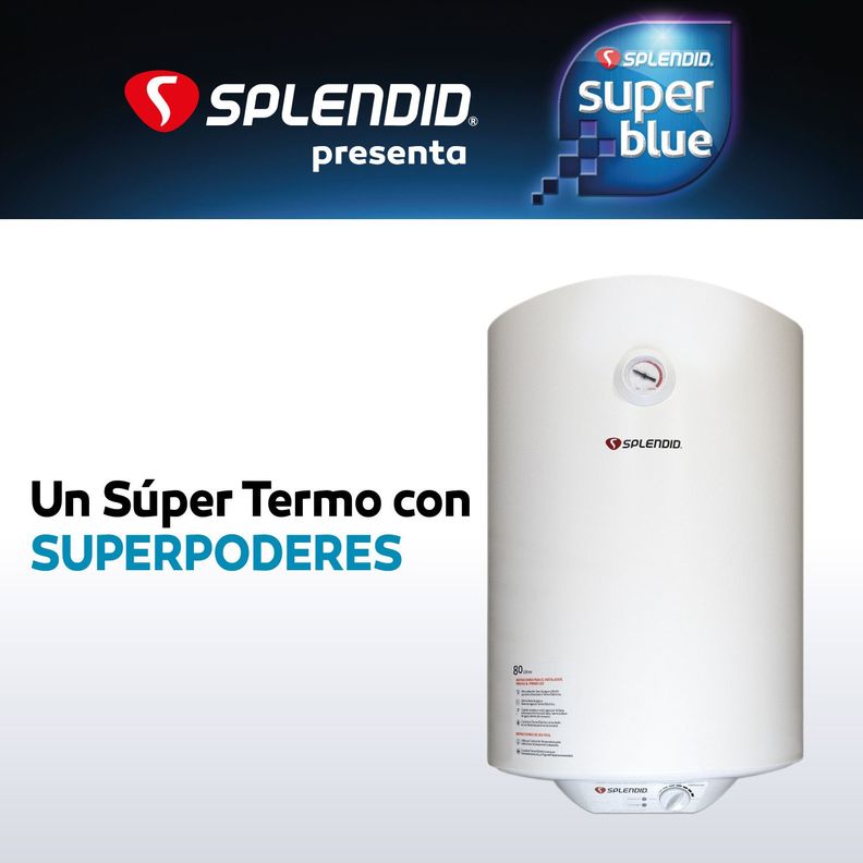 Termo eléctrico mural 30 litros Splendid-2