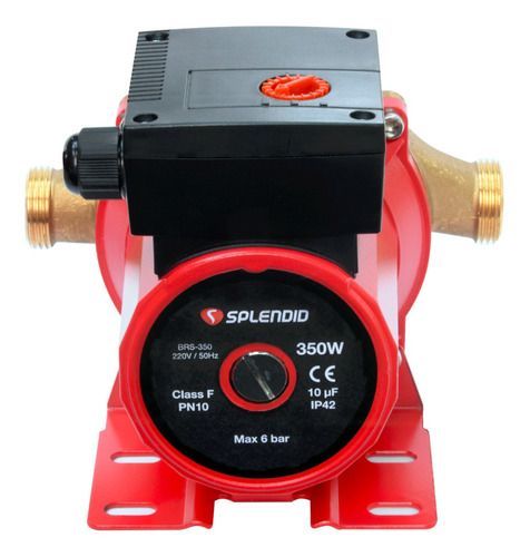 Bomba De Agua O Presurizadora Splendid Brs-350 58l/m 3/4 Y 1-6
