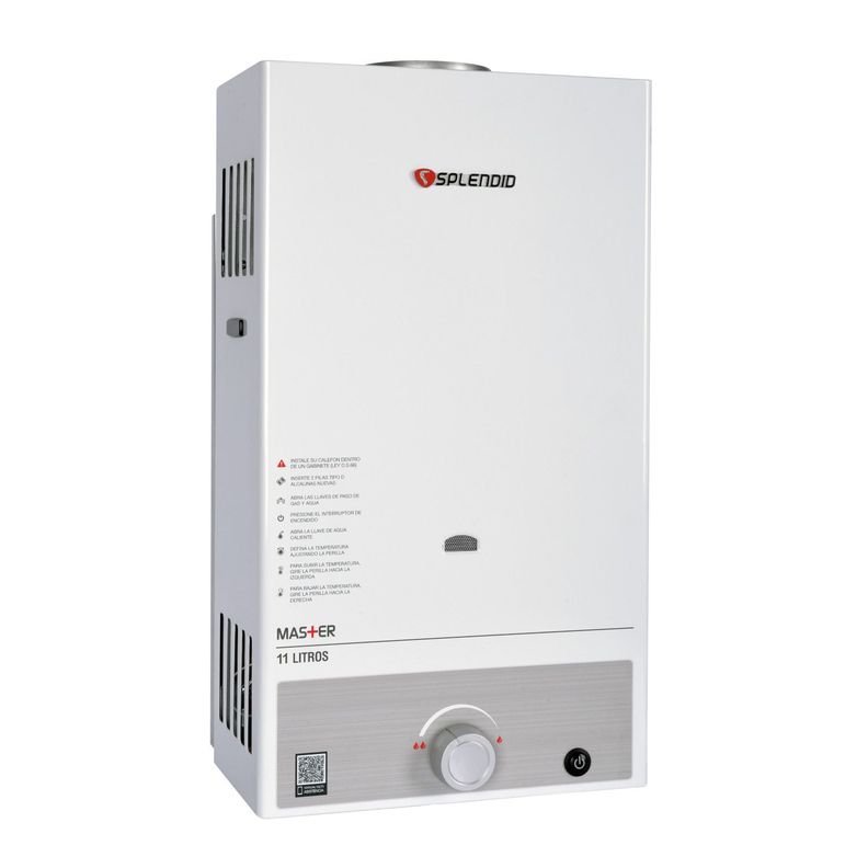 Calefont Gas Licuado 11L T. Natural + Bomba Presurizadora-1