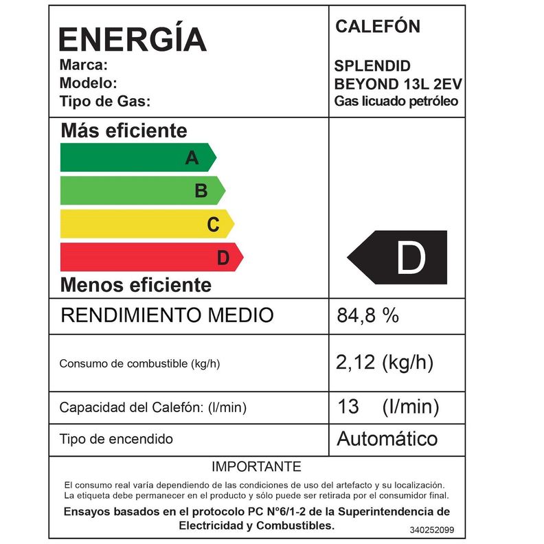 Calefont Gas Natural 13L T. Natural + Bomba Presurizadora-7