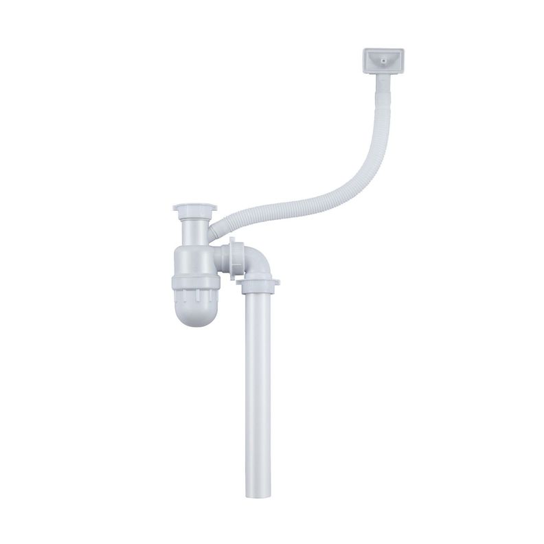 Lavaplatos Doble Bajo Cubierta 820 X 460 Splendid Acero Inox-8