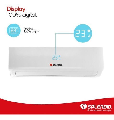 Aire acondicionado Split 12000 BTU Inverter Splendid-9