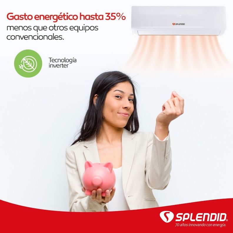 Aire Acondicionado Split 9000 Btu Inverter Modo Calefacción-2