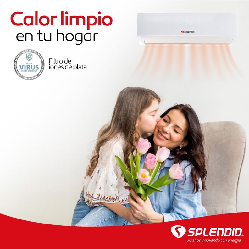 Aire Acondicionado Split 9000 Btu Inverter Modo Calefacción-7