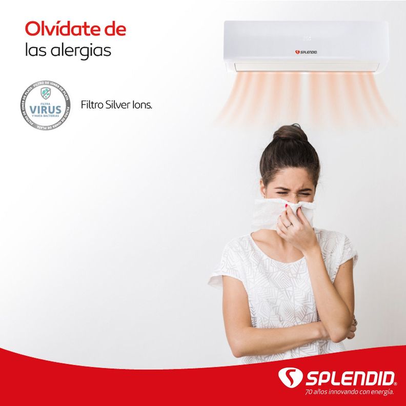 Aire Acondicionado Split 9000 Btu Inverter Modo Calefacción-8