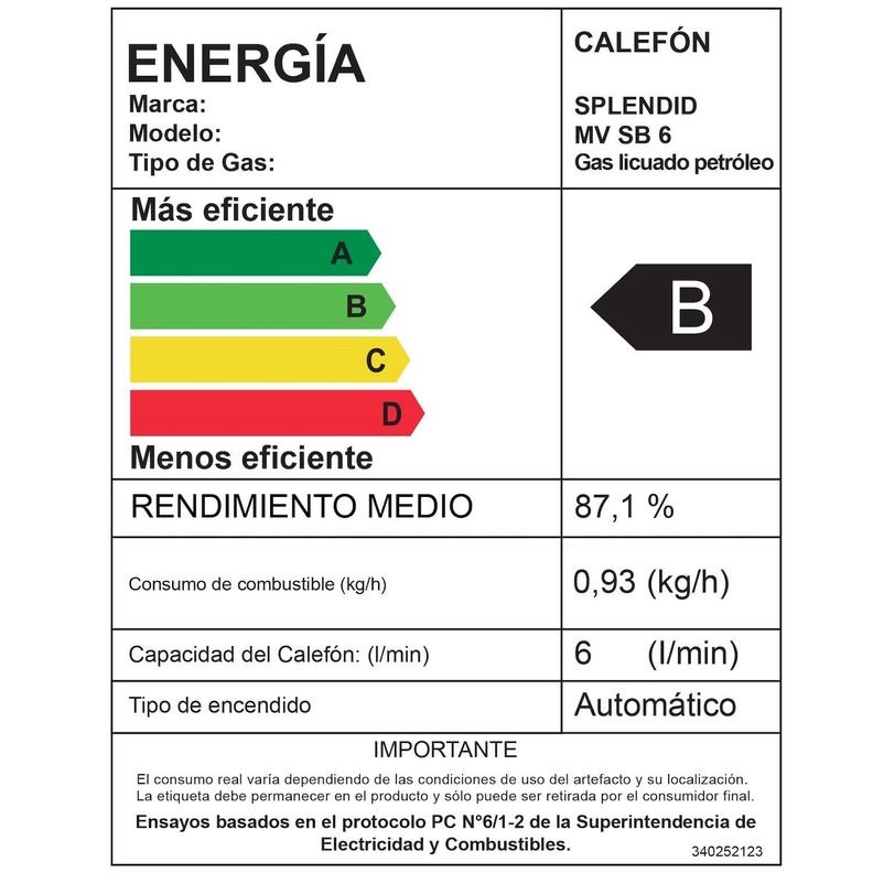 Pack Calefont 6L Tiro Natural Gas Licuado + Gabinete-7