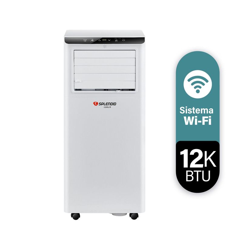 Aire acondicionado portátil 12K BTU Solo Frío WIFI Splendid-1