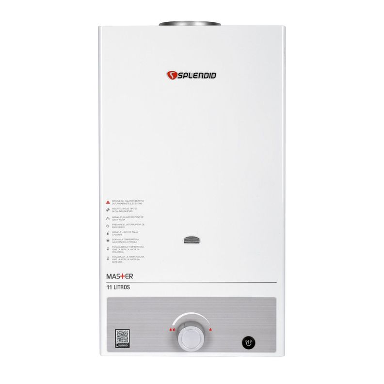 Calefont Gas Natural 11L T. Natural + Bomba Presurizadora-1